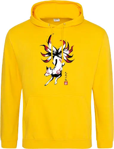 Kyubi no kitsune sumi-e