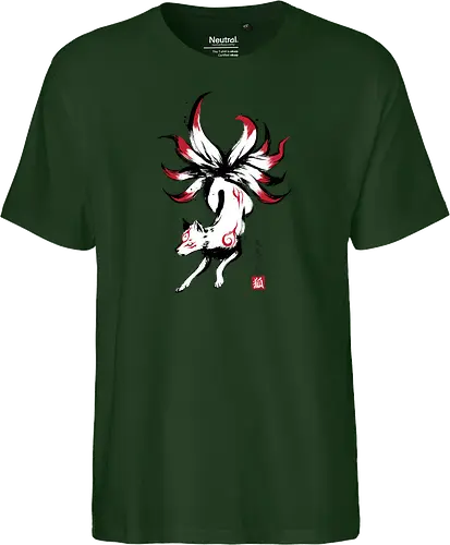 Kyubi no kitsune sumi-e