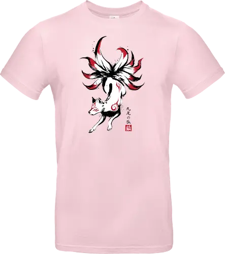 Kyubi no kitsune sumi-e