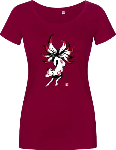 Kyubi no kitsune sumi-e