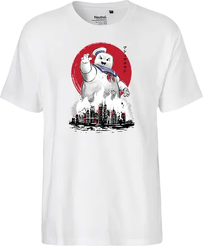 Marshmallow man sumi-e