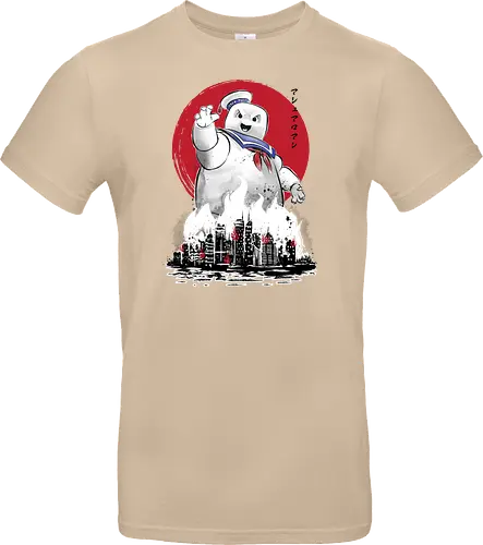 Marshmallow man sumi-e