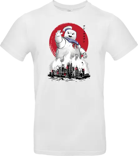 Marshmallow man sumi-e