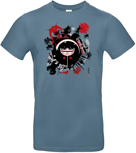 Legendary Dragon Clircle - dbz, anime, son goku, saiyajin, saiyan, Kame - Standard T-Shirt