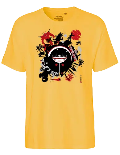 Legendary Dragon Clircle - dbz, anime, son goku, saiyajin, saiyan, Kame - Fairtrade T-Shirt