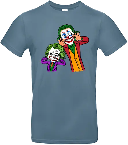 Two Clowns - clowns, mashup, Serious, why so serious - Standard T-Shirt