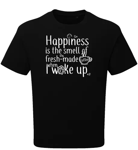 Happiness is a cup of coffee