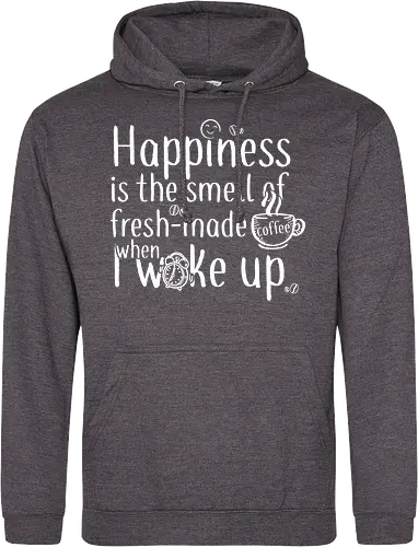 Happiness is a cup of coffee