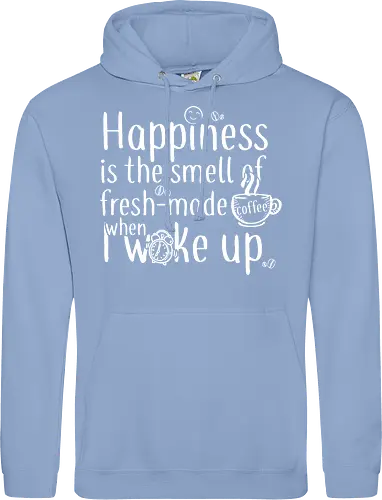 Happiness is a cup of coffee