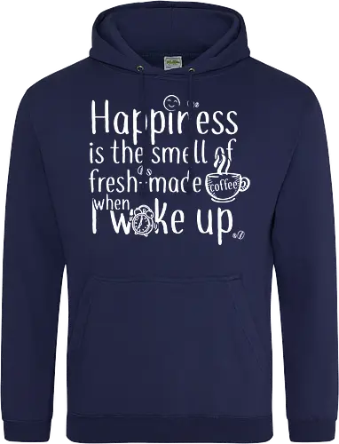 Happiness is a cup of coffee