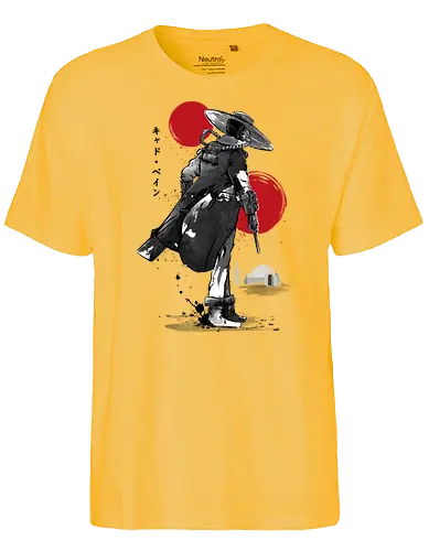 Ruthless bounty hunter - space opera, space, bounty hunter, scifi - Fairtrade T-Shirt