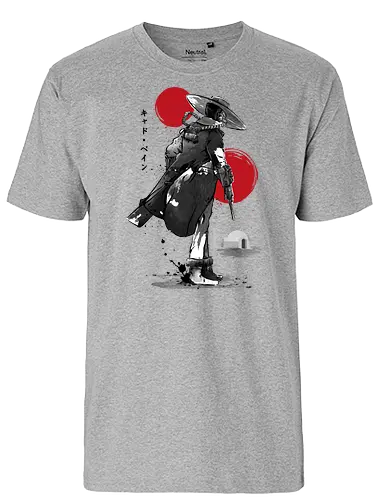Ruthless bounty hunter - space opera, space, bounty hunter, scifi - Fairtrade T-Shirt