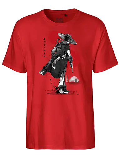 Ruthless bounty hunter - space opera, space, bounty hunter, scifi - Fairtrade T-Shirt