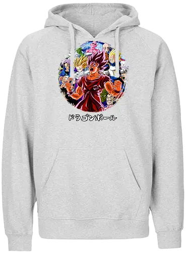 Super Kaioken tm - anime, db, dbz, manga, Fighters - Fairtrade Hoodie
