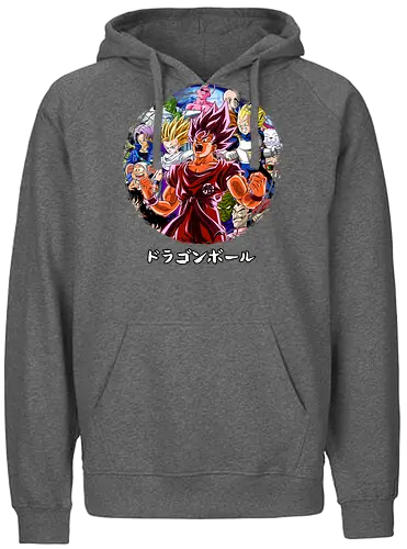 Super Kaioken tm - anime, db, dbz, manga, Fighters - Fairtrade Hoodie