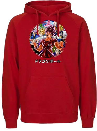 Super Kaioken tm - anime, db, dbz, manga, Fighters - Fairtrade Hoodie