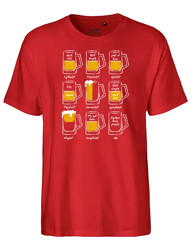 Another beer - beer, bier, chart - Fairtrade T-Shirt