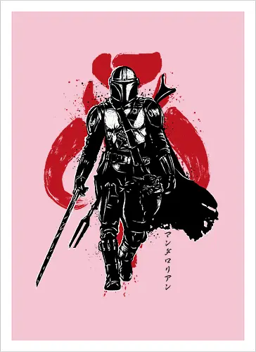 The darksaber brer sumi-e