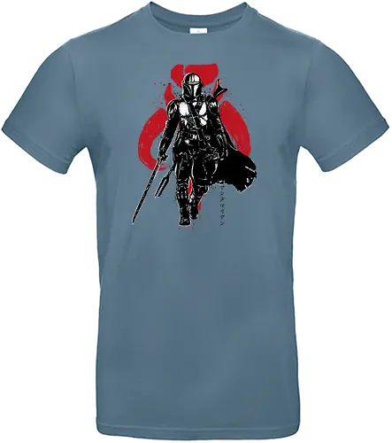 The darksaber brer sumi-e - bounty hunter, space opera, space, scifi - Standard T-Shirt