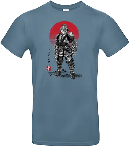 Lone Ronin sumi-e - scifi, samurai, space opera, space - Standard T-Shirt