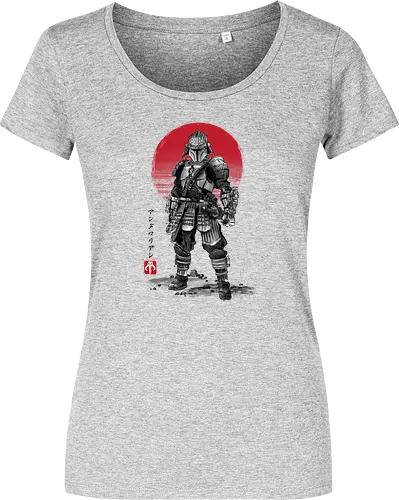 Lone Ronin sumi-e