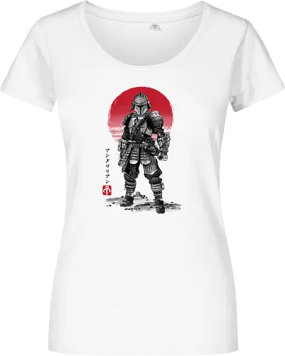 Lone Ronin sumi-e