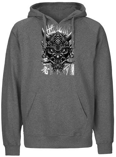 Japanese oni demon - oni, demon, japan - Fairtrade Hoodie