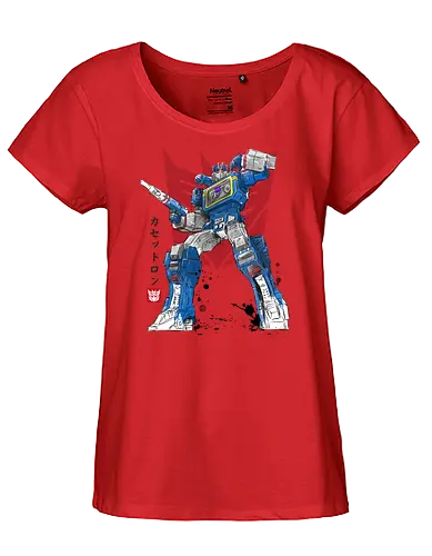SOUND SUMI-E - gundam, robot, car, auto, japan - Fairtrade Girl Shirt