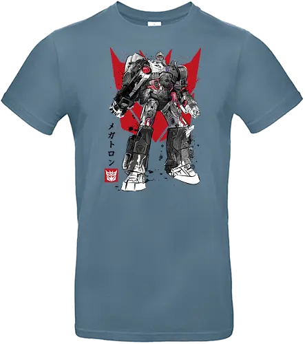 DESTRUCTION SUMI-E - gundam, robot, car, auto, japan - Standard T-Shirt