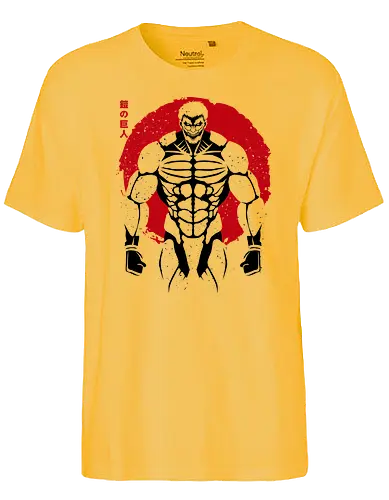 Titan shield - attack, titan, anime, manga - Fairtrade T-Shirt