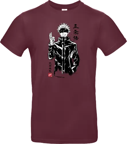 Satoru Gojo sumi-e