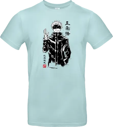 Satoru Gojo sumi-e