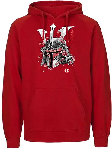 Bounty hunter ronin - bounty, hunter, space opera, scifi, ronin, sakura - Fairtrade Hoodie