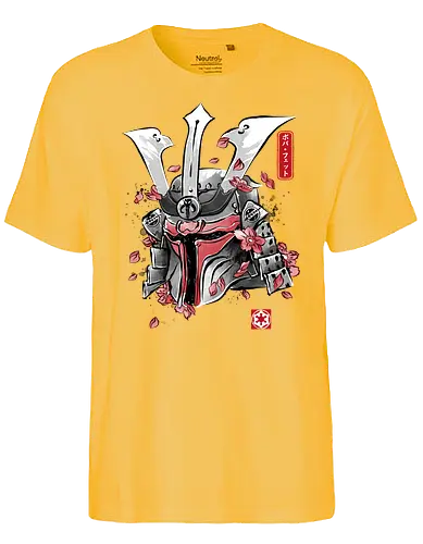 Bounty hunter ronin - bounty, hunter, space opera, scifi, ronin, sakura - Fairtrade T-Shirt