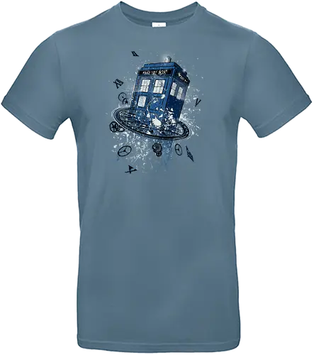 Breaking the time - Doctor, drwho, tardis, bbc - Standard T-Shirt