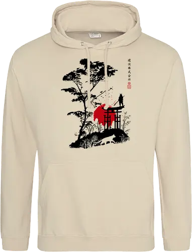 Japanese minimalist landscape