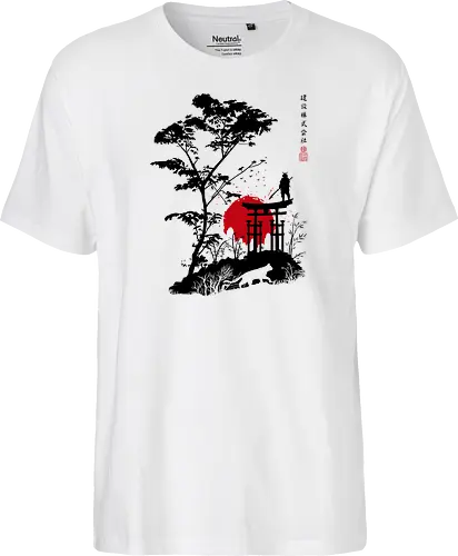Japanese minimalist landscape