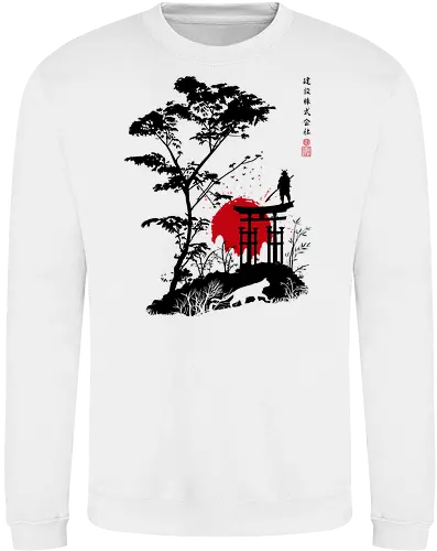 Japanese minimalist landscape