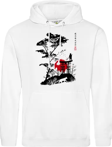 Japanese minimalist landscape
