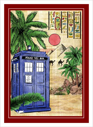 Tardis in Egypt