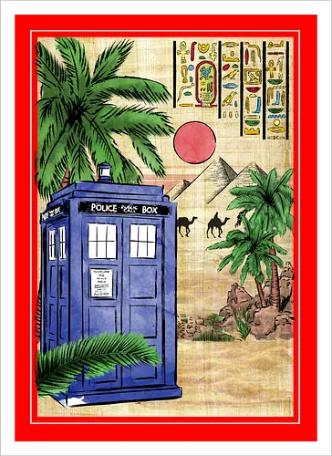 Tardis in Egypt