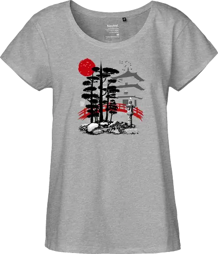 Temple with garden Zen