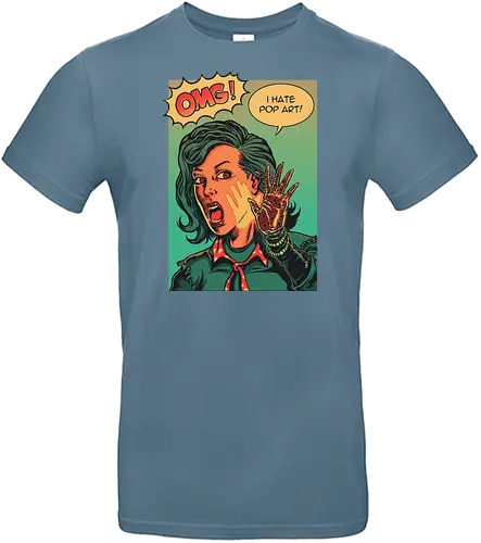 i hate popart - popart, warhol, andy warhol, art, print, retro - Standard T-Shirt