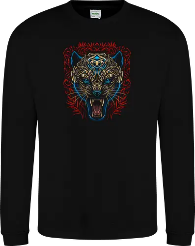 Golden panther tribal