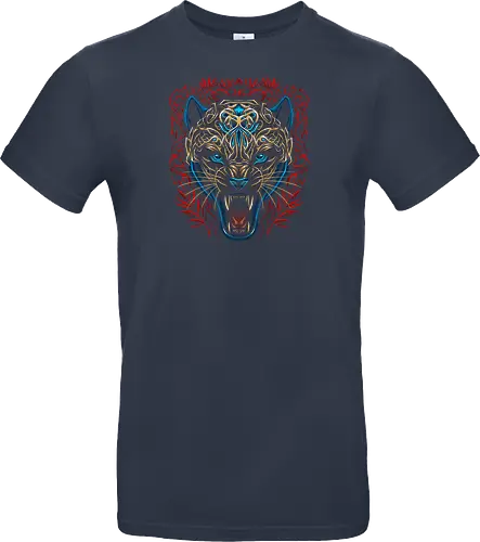Golden panther tribal