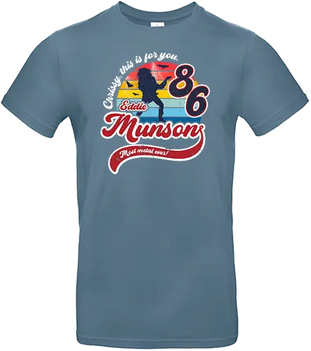 Most Metal Ever - Eddie, munson, strange, metal - Standard T-Shirt