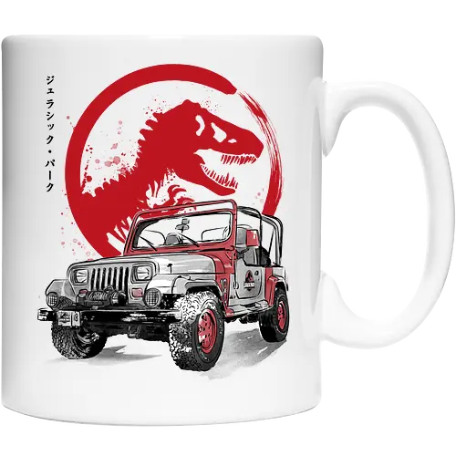 Jeep Wrangler YJ Sahara sumi e