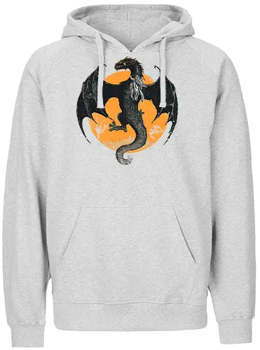 Riding the Dragon - lied, eis, feuer, drachen, game, throConsole - Fairtrade Hoodie
