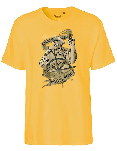 Skilled Sailor - popeye, olive, sailor, popeye the sailor man, cartoon, comic, s - Fairtrade T-Shirt