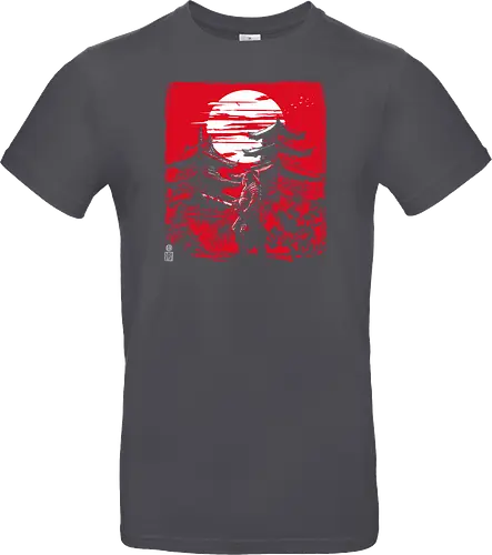 Samurai warrior in feudal Japan